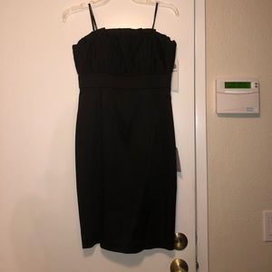 Black ruffled Dress